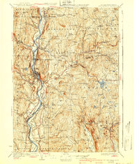 Bellows Falls 1930 topographic map thumbnail