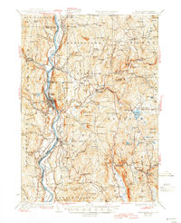 Bellows Falls 1930 topographic map thumbnail