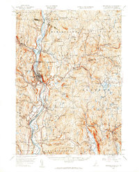 Bellows Falls 1957 topographic map thumbnail