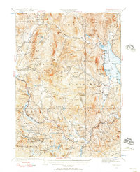 Cardigan 1927 topographic map thumbnail