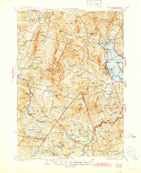 Cardigan 1930 topographic map thumbnail