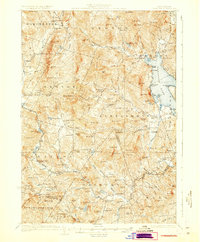 Cardigan 1930 topographic map thumbnail