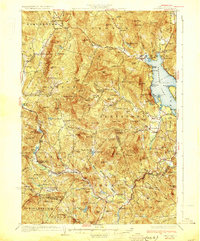 Cardigan 1930 topographic map thumbnail