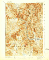 Crawford Notch 1896 topographic map thumbnail