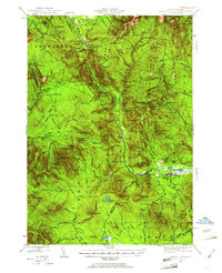 Crawford Notch 1946 topographic map thumbnail