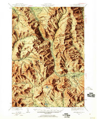 Crawford Notch 1946 topographic map thumbnail
