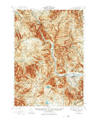 Crawford Notch 1946 topographic map thumbnail
