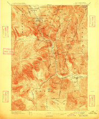 Crawford Notch 1896 topographic map thumbnail