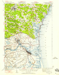 Exeter 1932 topographic map thumbnail