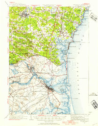 Exeter 1932 topographic map thumbnail