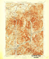 Franconia 1932 topographic map thumbnail