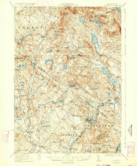 Gilmanton 1927 topographic map thumbnail