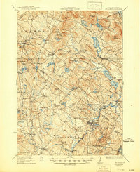 Gilmanton 1927 topographic map thumbnail