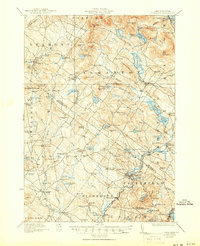 Gilmanton 1927 topographic map thumbnail