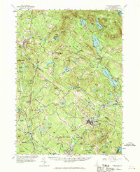 Gilmanton 1957 topographic map thumbnail