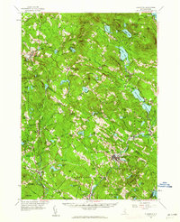 Gilmanton 1957 topographic map thumbnail