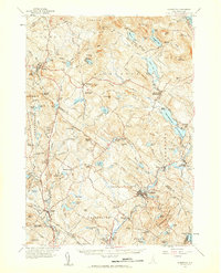 Gilmanton 1957 topographic map thumbnail