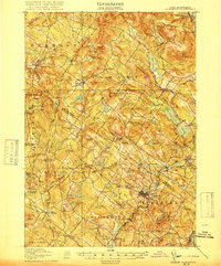 Gilmanton 1919 topographic map thumbnail