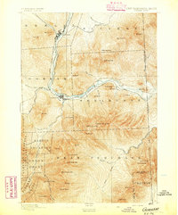 Gorham 1893 topographic map preview