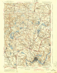 Hampstead topographic map thumbnail