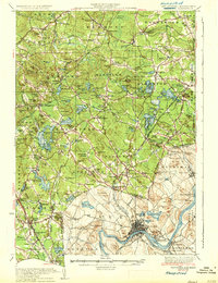 Haverhill 1935 topographic map thumbnail