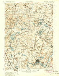 Haverhill 1935 topographic map thumbnail