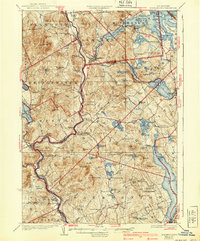 Holderness 1927 topographic map thumbnail