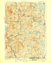 Holderness 1927 topographic map thumbnail