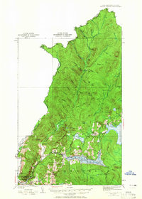 Indian Stream 1926 topographic map thumbnail