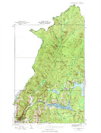 Indian Stream 1926 topographic map thumbnail