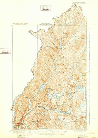 Indian Stream 1927 topographic map thumbnail
