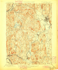 Keene 1898 topographic map thumbnail