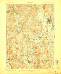 Keene 1898 topographic map thumbnail
