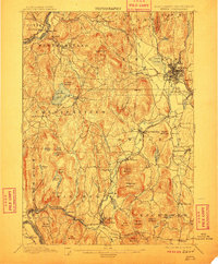 Keene 1898 topographic map thumbnail