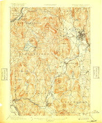 Keene 1898 topographic map thumbnail