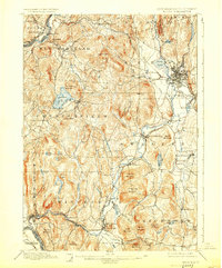 Keene 1898 topographic map thumbnail