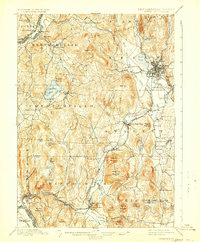 Keene 1898 topographic map thumbnail