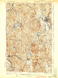 Keene 1935 topographic map thumbnail