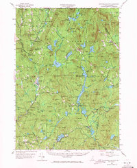 Lovewell Mountain 1957 topographic map thumbnail
