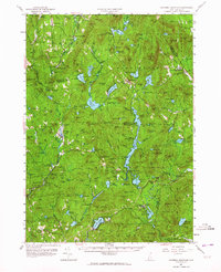 Lovewell Mountain 1957 topographic map thumbnail