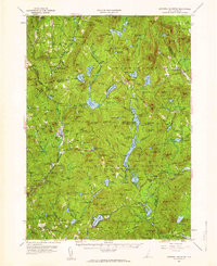 Lovewell Mountain 1957 topographic map thumbnail