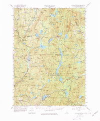 Lovewell Mountain 1957 topographic map thumbnail