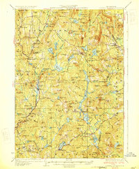 Lovewell Mountain 1930 topographic map thumbnail