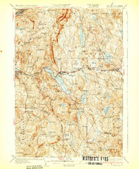 Mascoma 1932 topographic map thumbnail