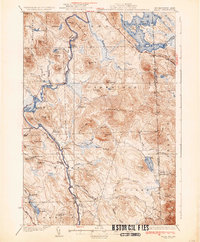 Milan 1934 topographic map thumbnail