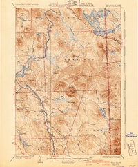 Milan 1933 topographic map thumbnail