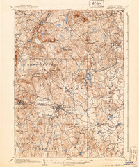 Milford 1906 topographic map thumbnail