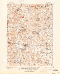 Milford 1906 topographic map thumbnail