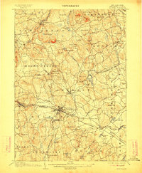 Milford 1906 topographic map thumbnail