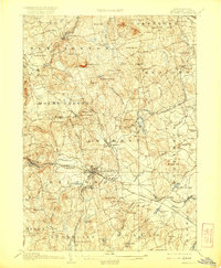 Milford 1906 topographic map thumbnail